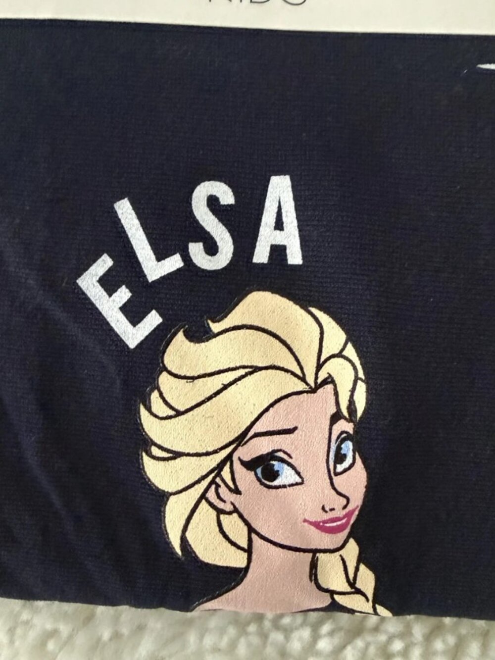 Calzedonia Kids Disney Frozen Elsa Girls Navy Shimmer Tights 8-10 NWT - Picture 5 of 6